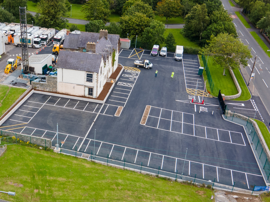 Asphalt Car Park