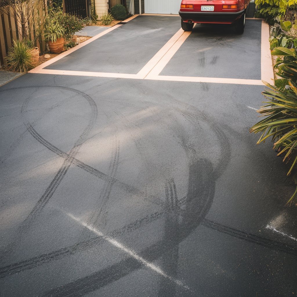 difference between asphalt and bitumen driveway